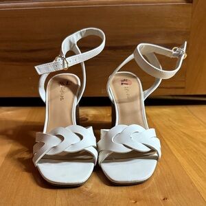 Elegant White Women's Sandals